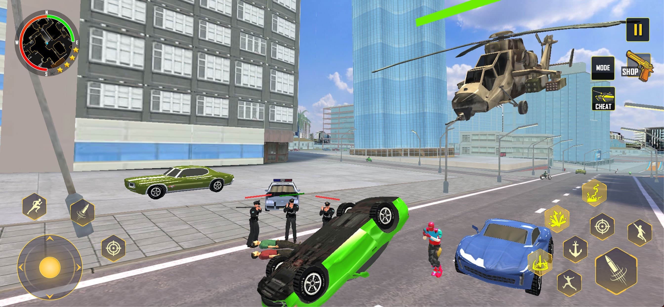 Rope Hero City: Gangster Mafia screenshot 5 - screenshot