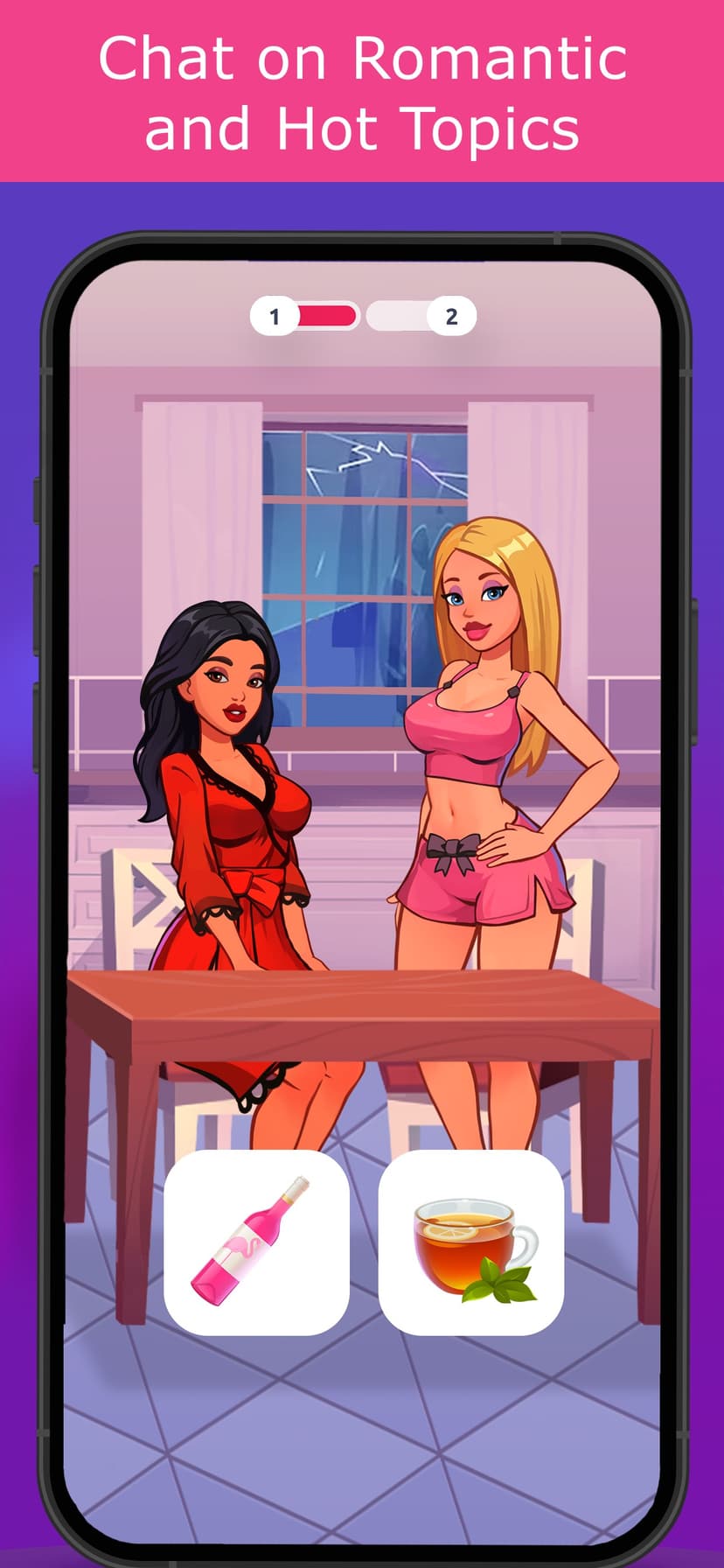 Kiss Kiss: Spin the Bottle screenshot 1 - screenshot