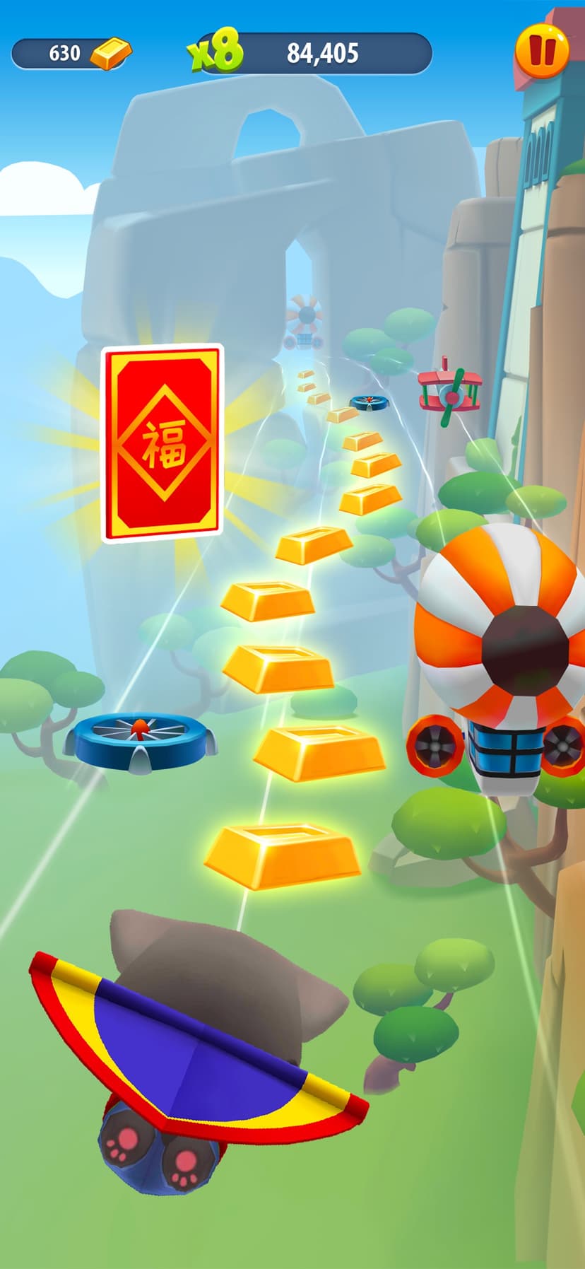 Talking Tom Gold Run screenshot 4 - screenshot