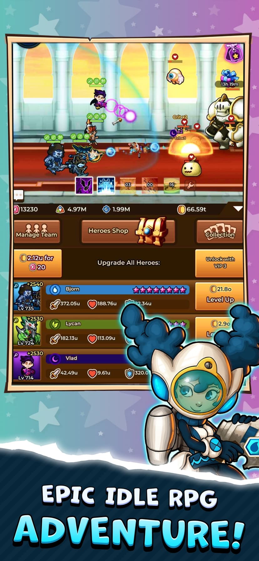 Crush Them All - Idle RPG screenshot 3 - screenshot