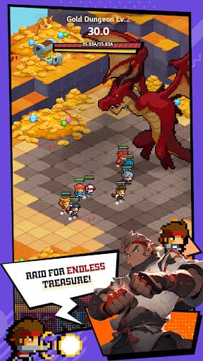 Rumble Squad: Idle Pixel RPG screenshot 10 - screenshot
