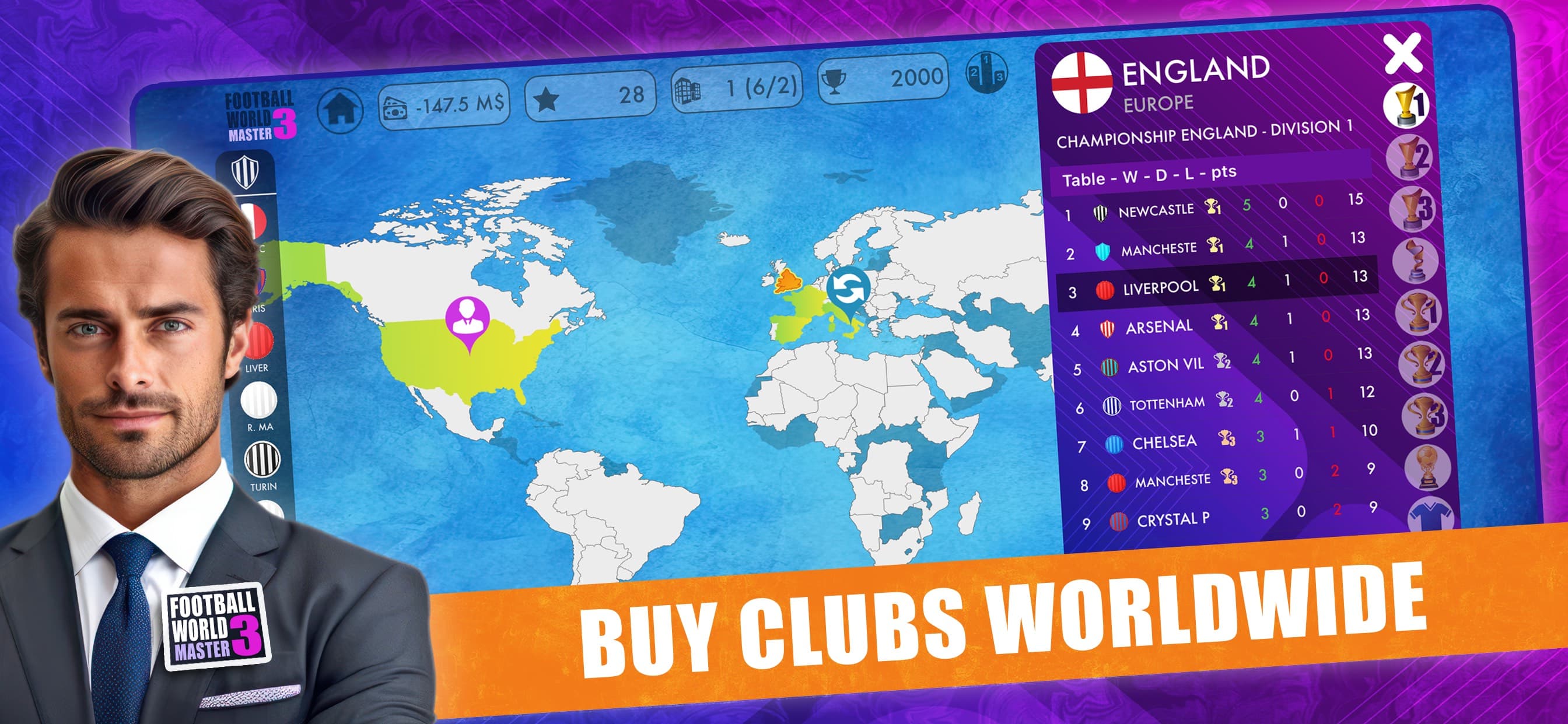 Football World Master 3 screenshot 2 - screenshot