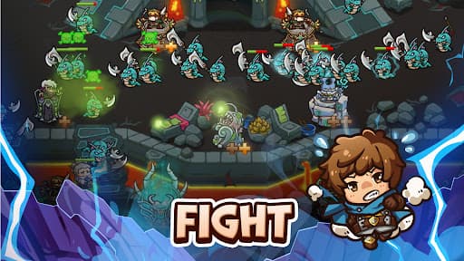 Crazy Defense Heroes - TD Game screenshot 3 - screenshot