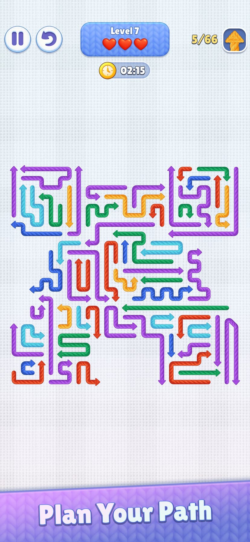 Rope Out: Color Puzzle screenshot 2 - screenshot