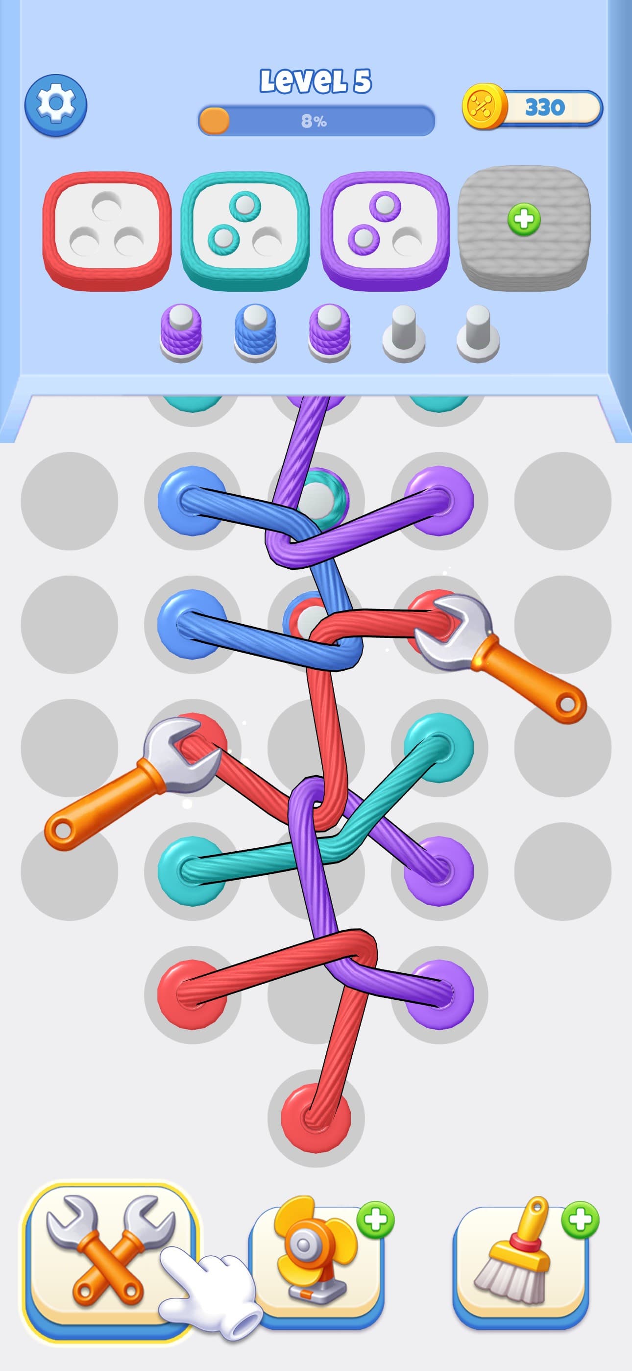 Tangle Craze - Ropes Order 3D screenshot 2 - screenshot