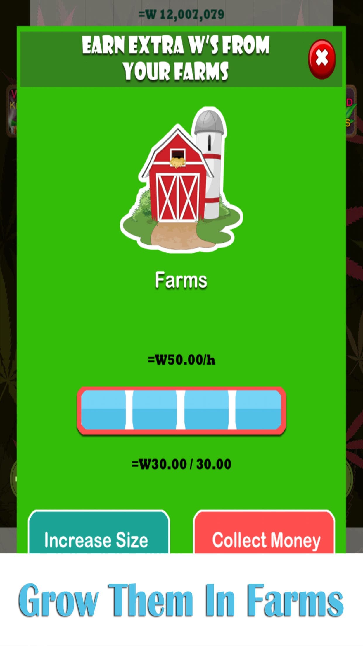 Weed Boss 2 - Run A Ganja Pot Firm And Become The Farm Tycoon Clicker Version screenshot 2 - screenshot