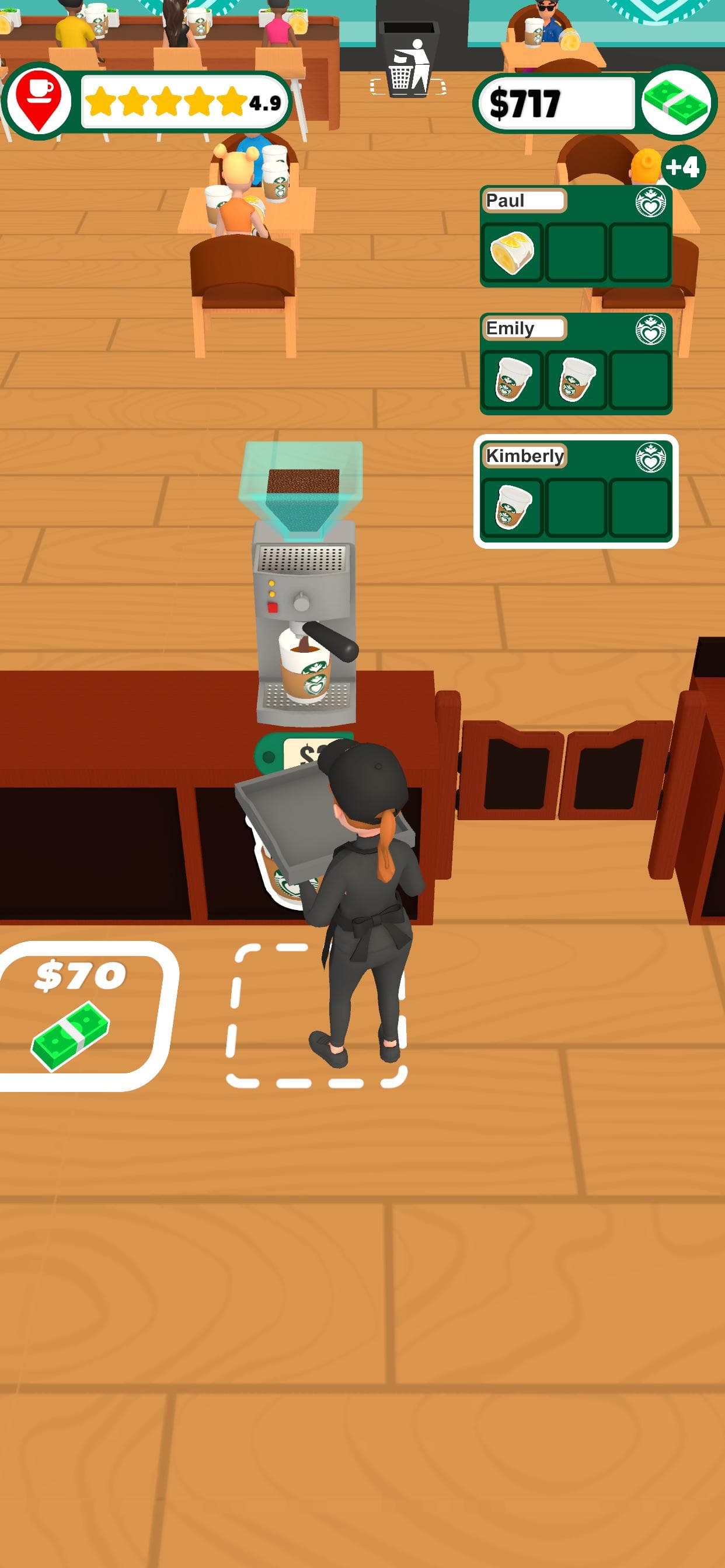 Coffee Shop Idle screenshot 2 - screenshot