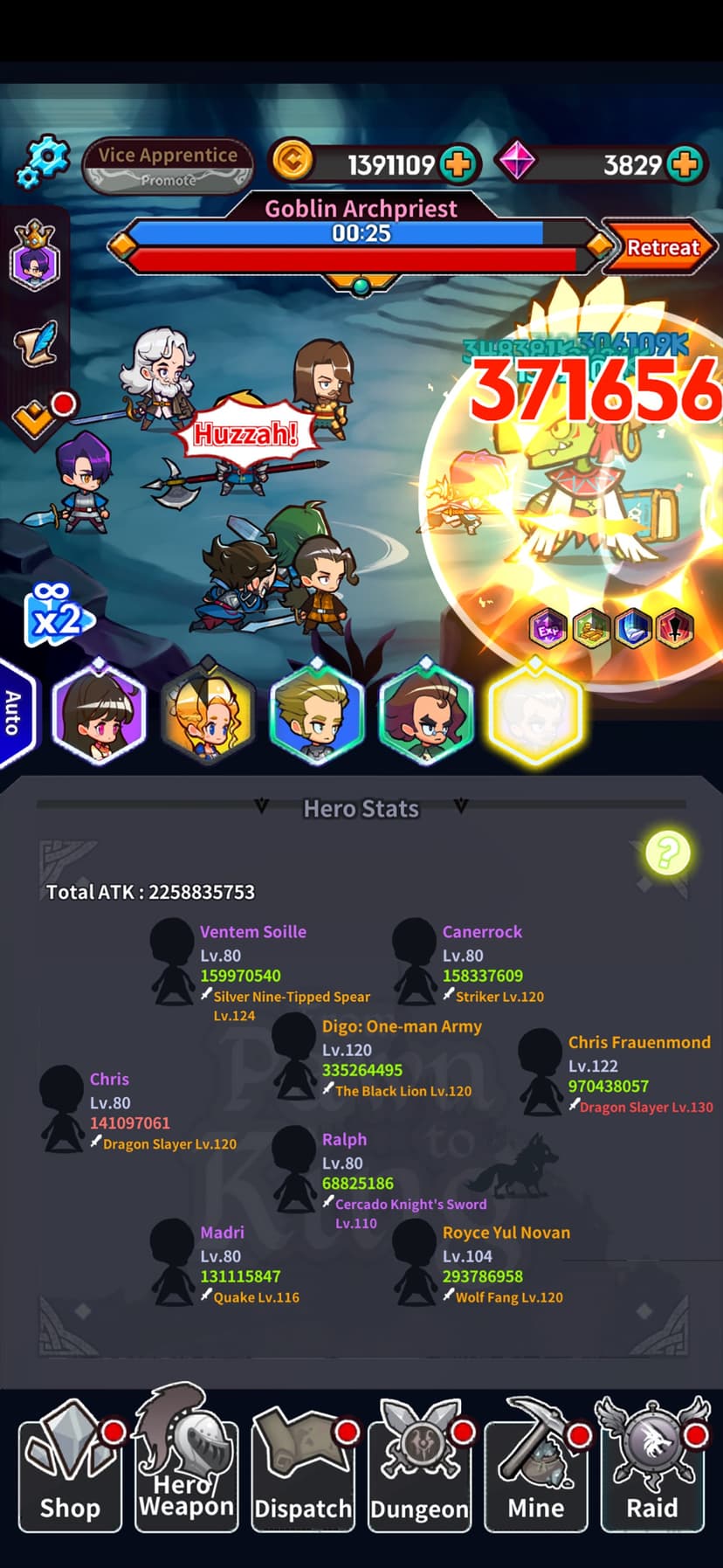 From Pawn to King - Idle RPG screenshot 8 - screenshot