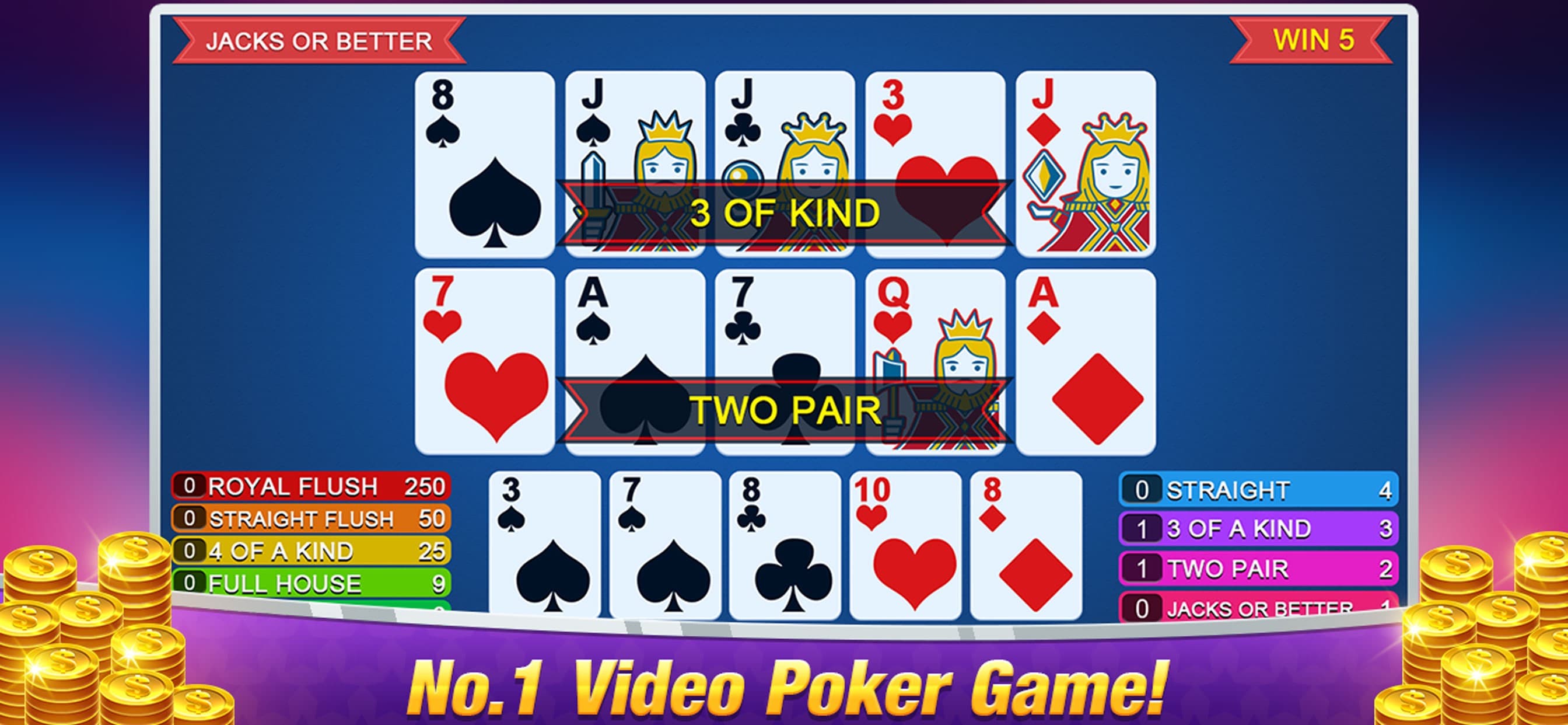 Video Poker - Classic Game screenshot 3 - screenshot