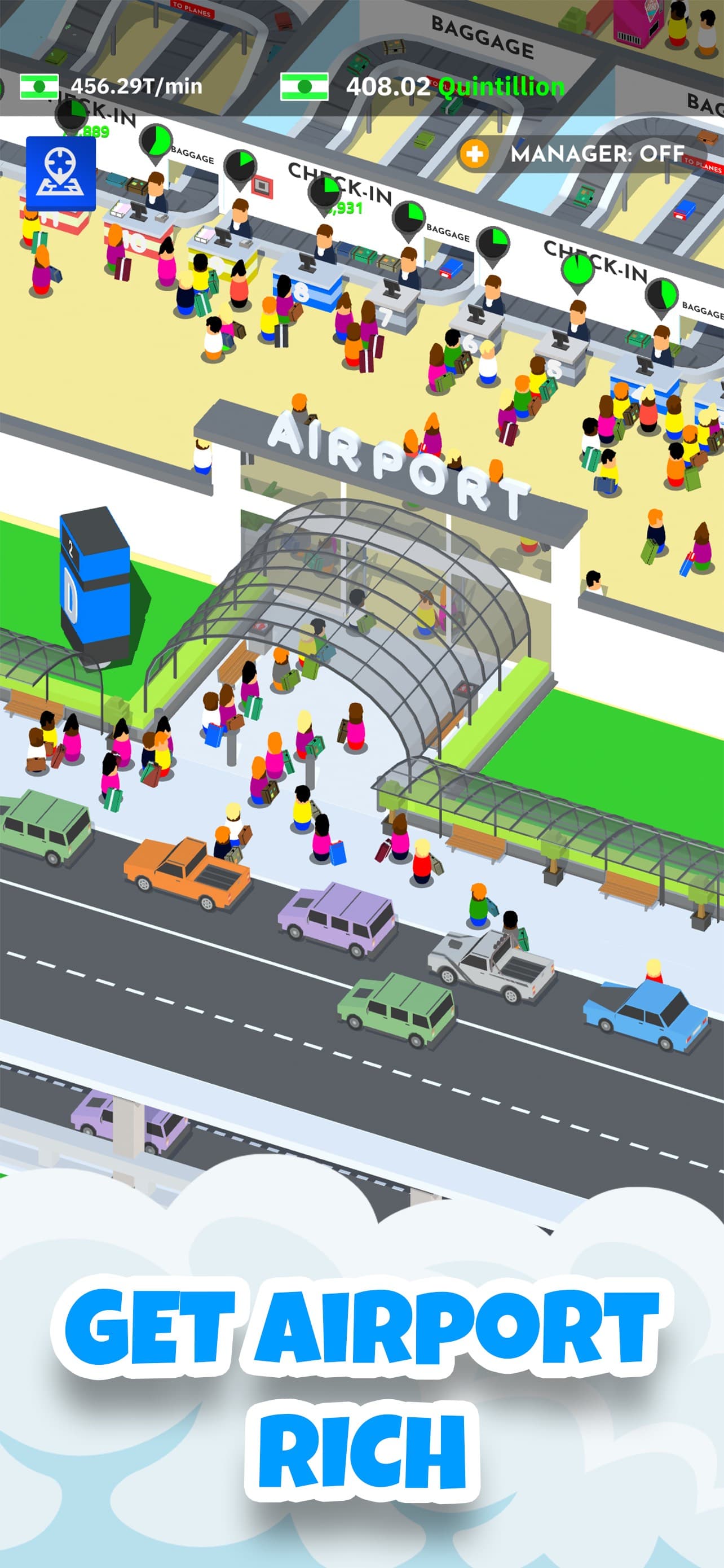 Idle Airport screenshot 1 - screenshot