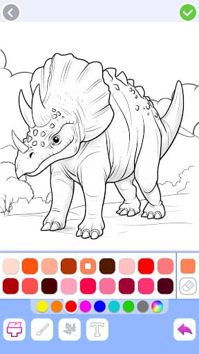 Dino Coloring: Dinosaur games screenshot 1 - screenshot