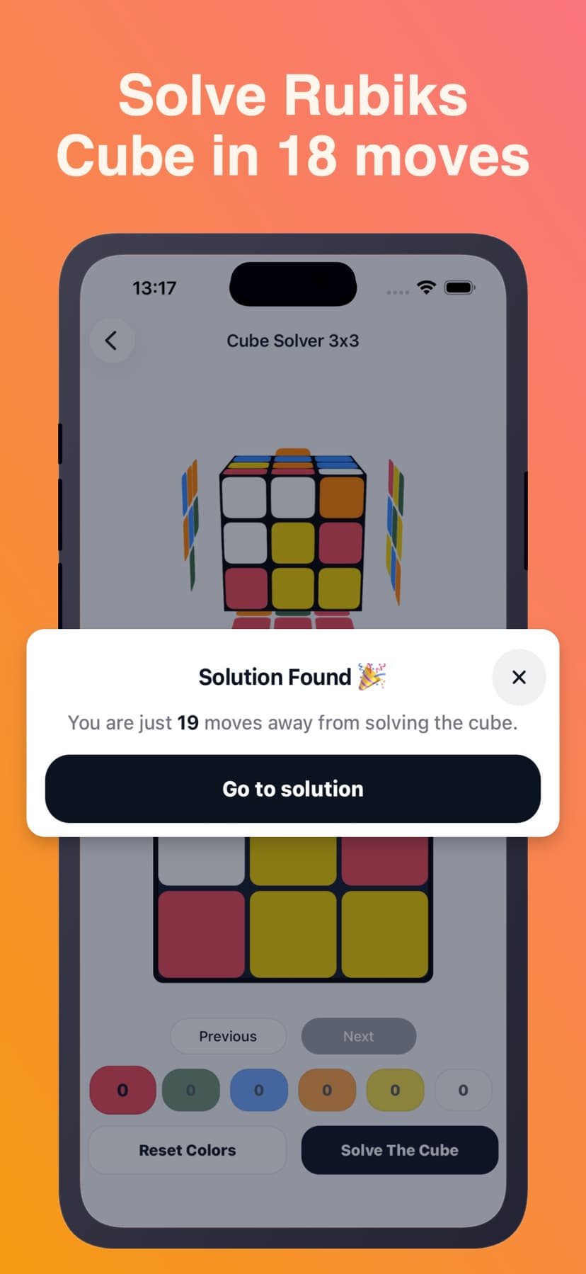 Rubix Cube Solver CubeXpert screenshot 7 - screenshot