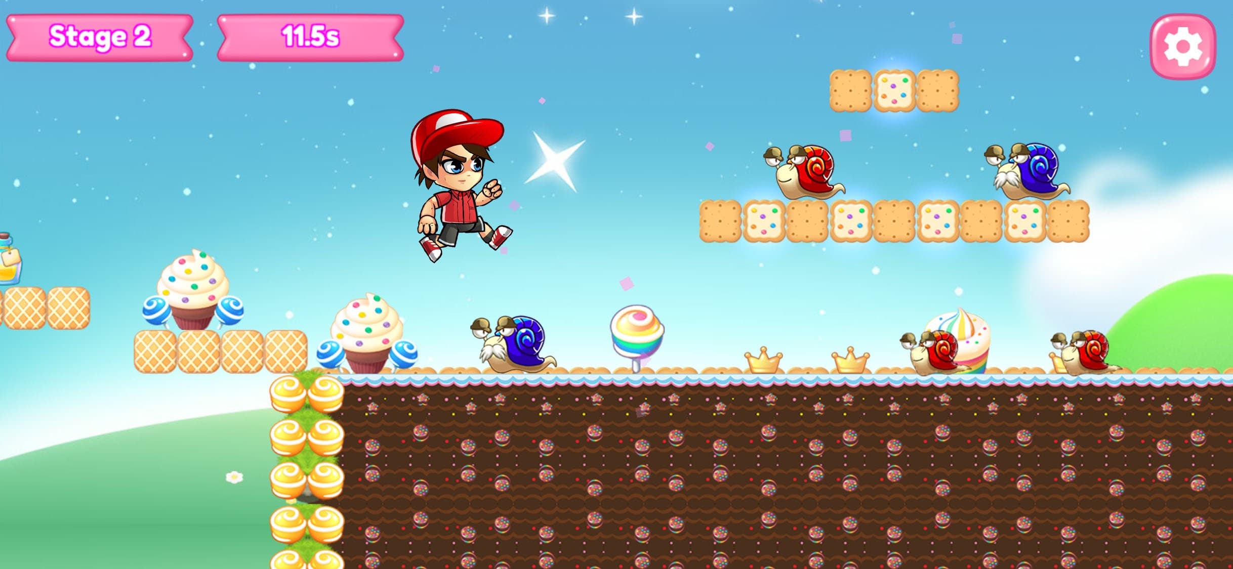 Bros's Adventure : Shooter screenshot 3 - screenshot
