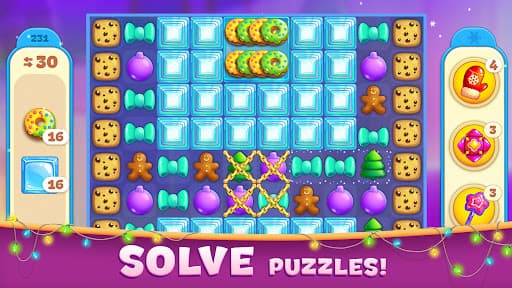 Christmas Sweeper 4 - Match 3 screenshot 11 - screenshot