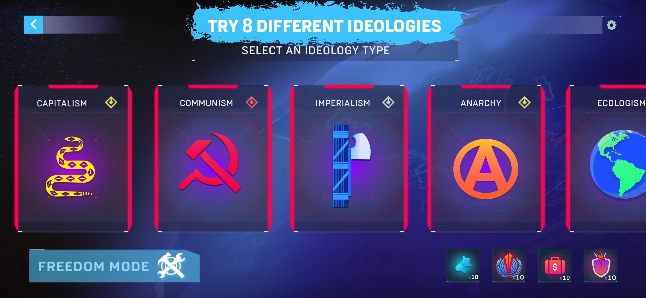 Ideology Rush screenshot 4 - screenshot
