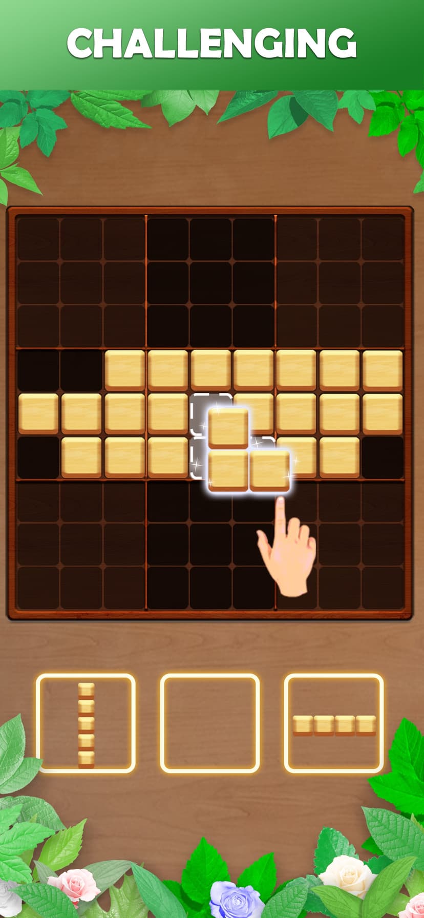 Wood Block Puzzle - Brain Game screenshot 2 - screenshot