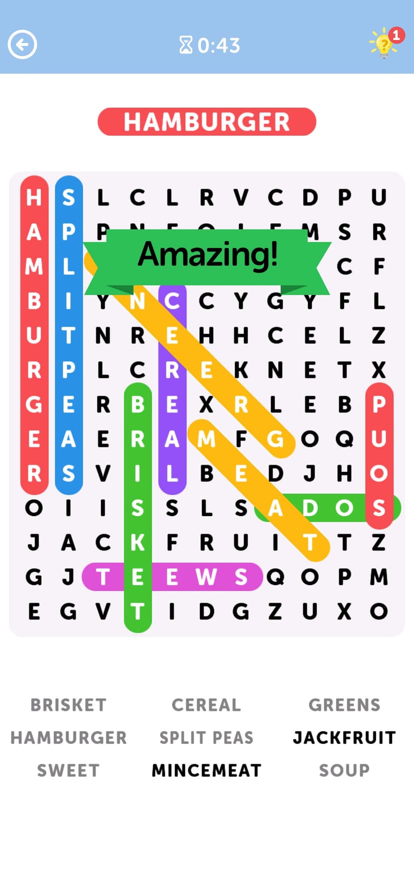 Word Search - Fun Word Puzzle screenshot 1 - screenshot