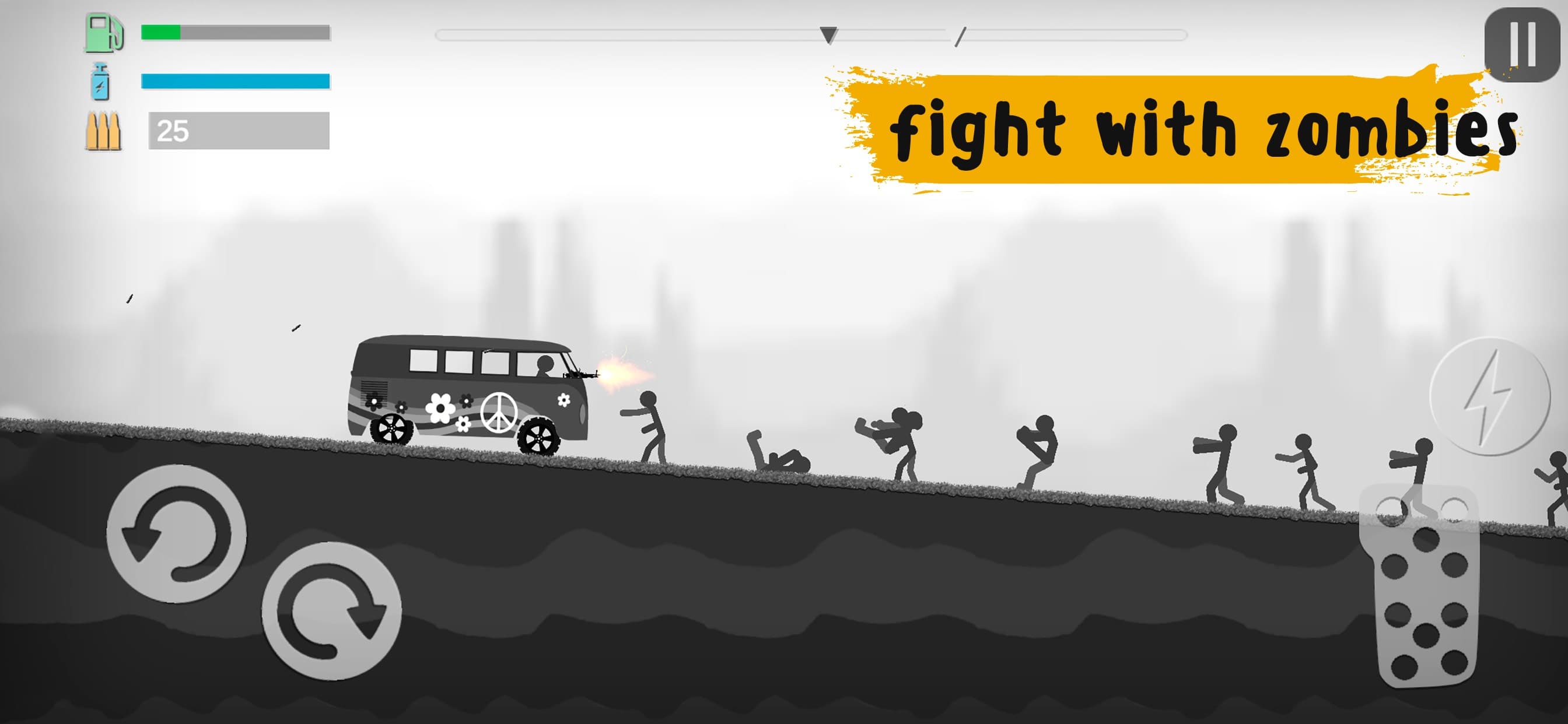 Stickman Zombie Destruction screenshot 2 - screenshot