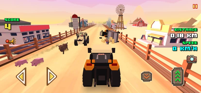 Pixel Farm Racing & Simulator screenshot 2 - screenshot