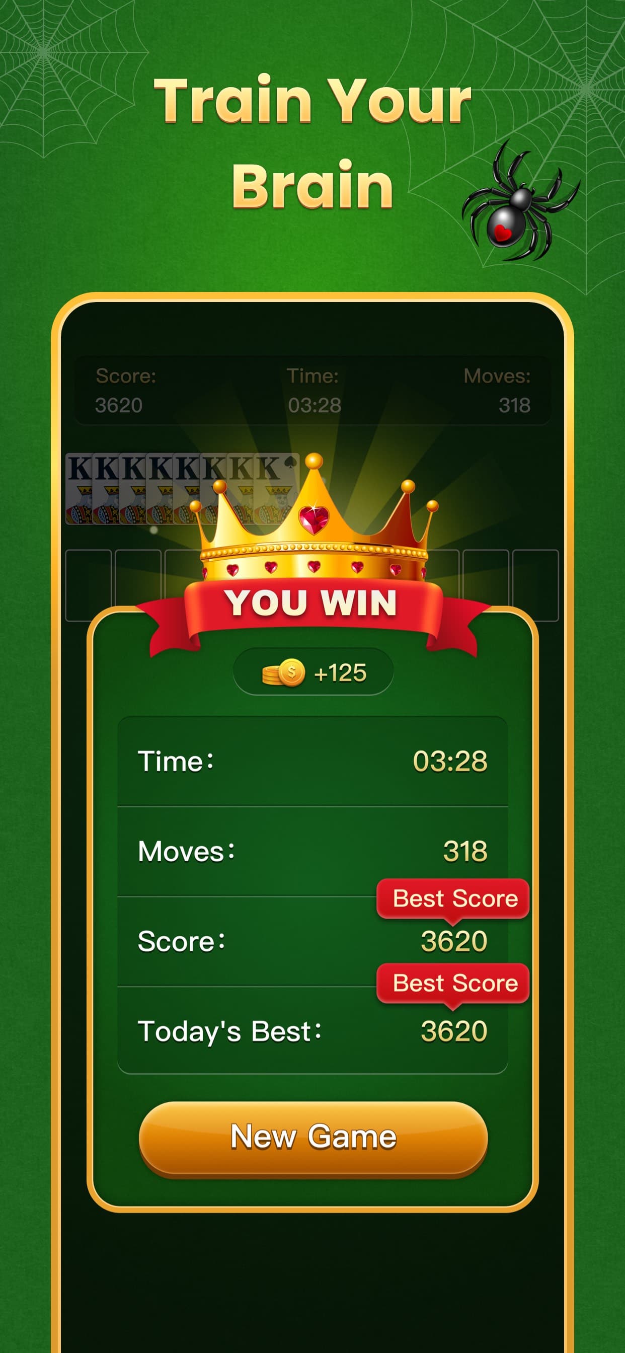 Spider Solitaire Classic 2025 screenshot 3 - screenshot