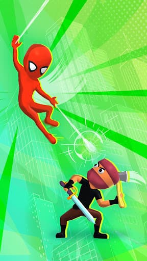 Web Master: Stickman Superhero screenshot 2 - screenshot