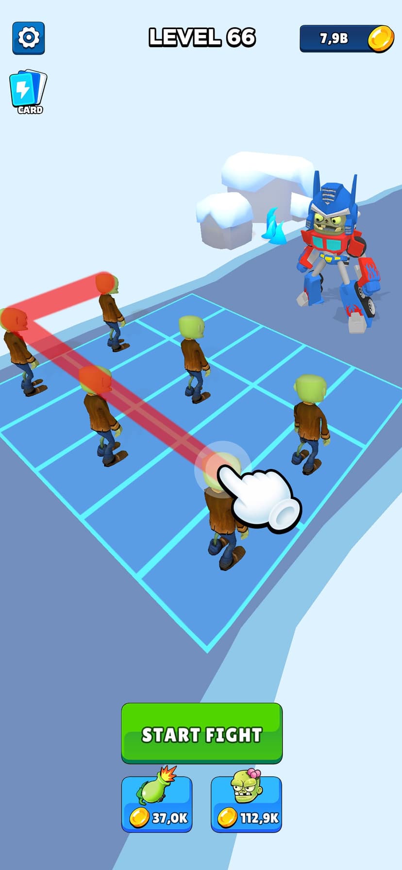 Merge Master: Idle Zombie War screenshot 1 - screenshot