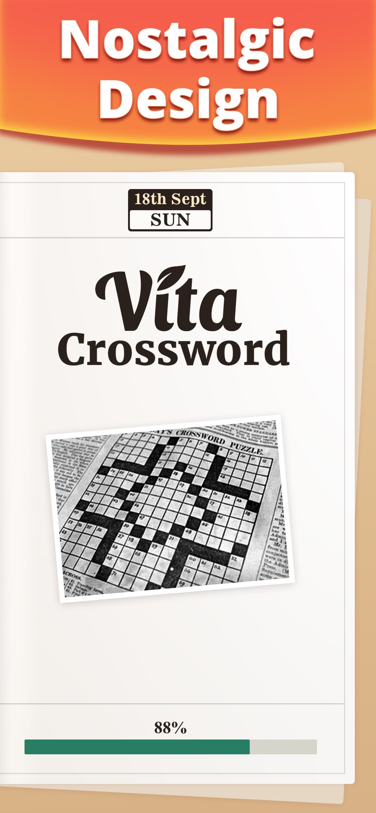 Vita Crossword - Word Games screenshot 5 - screenshot