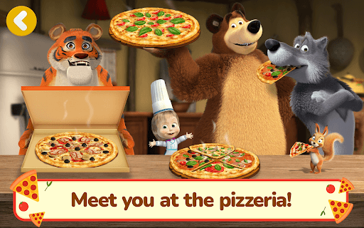 Masha and the Bear Pizza Maker screenshot 12 - screenshot