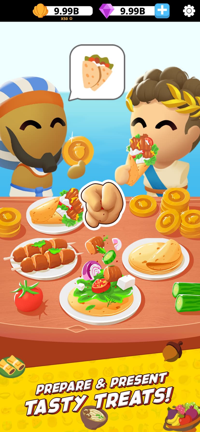 Idle Eras Bar: Food Tycoon screenshot 7 - screenshot