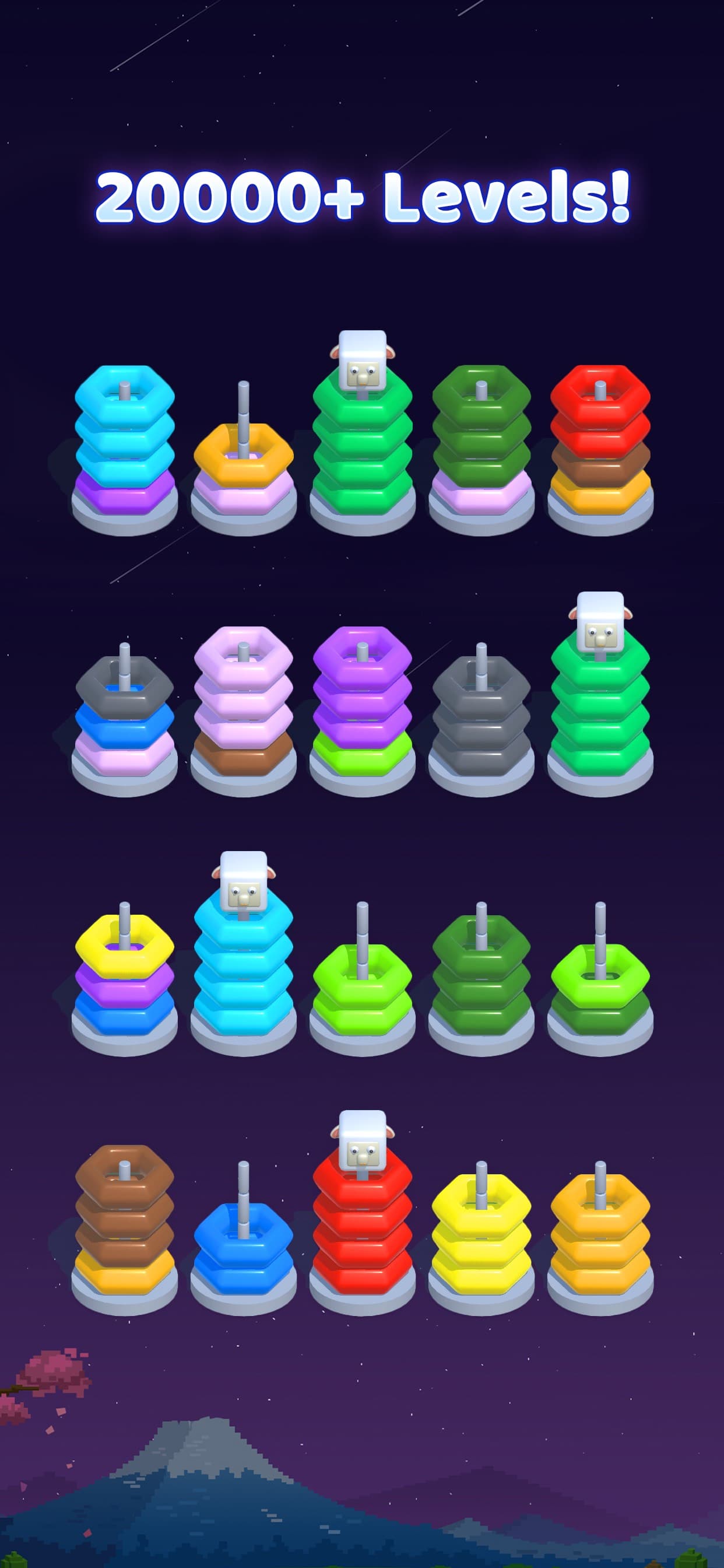 Hoop Sort - Color Ring Puzzle screenshot 4 - screenshot
