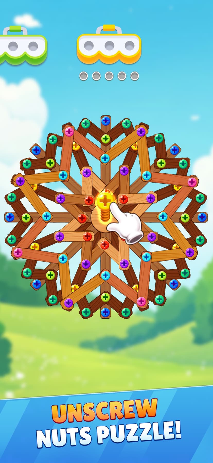 Unscrew Jam: Nut & Bolt Puzzle screenshot 1 - screenshot