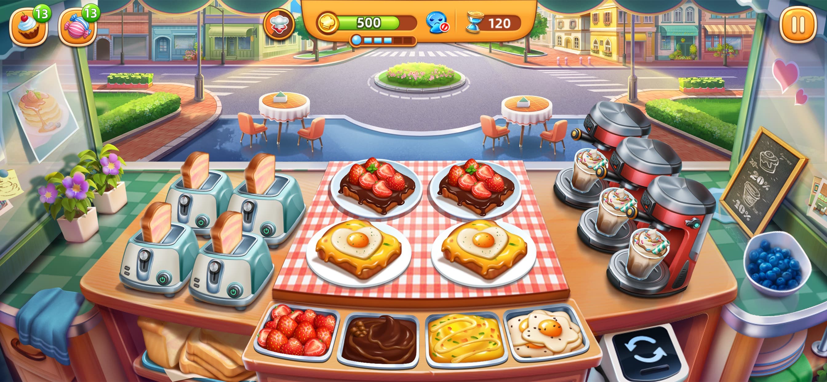 Cooking City: Restaurant Games screenshot 1 - screenshot