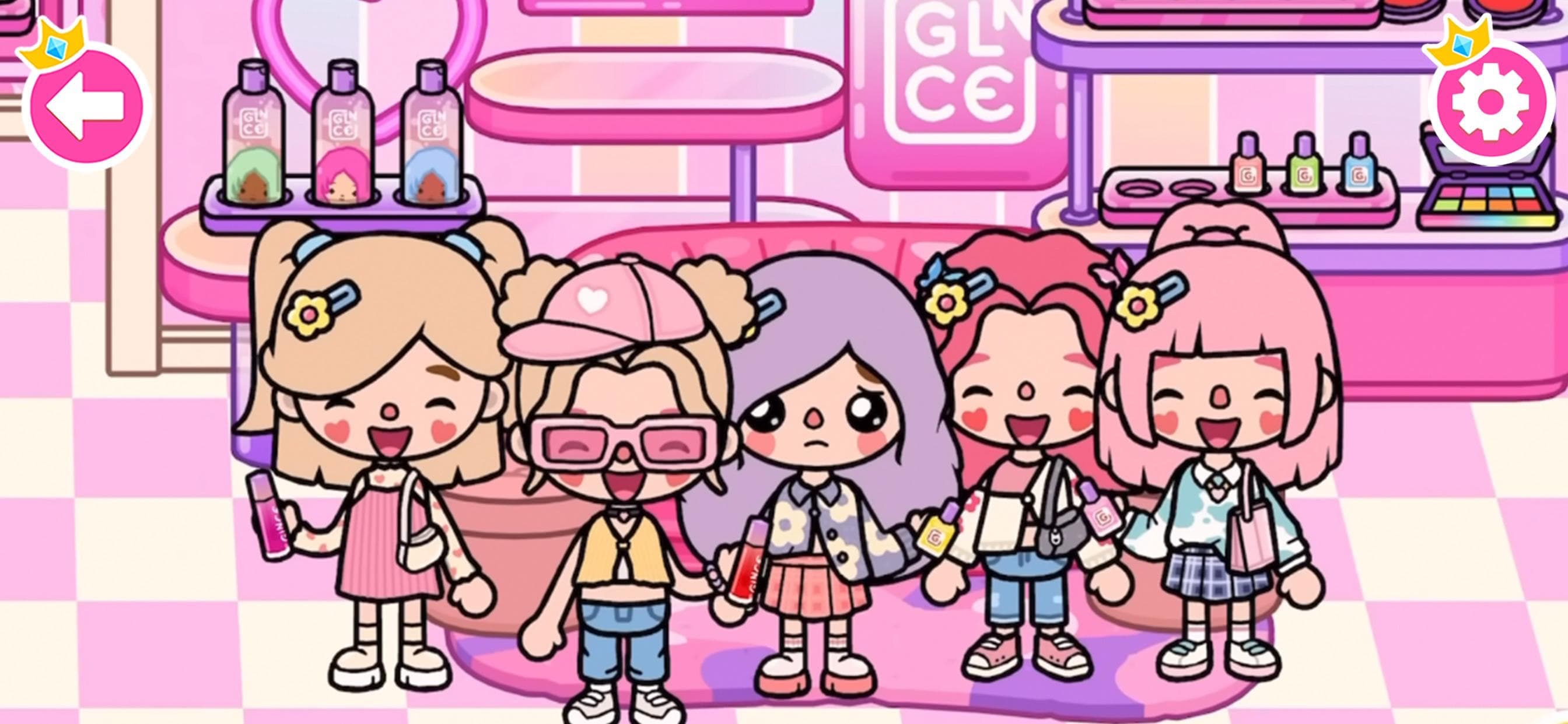 Princess Town Makeup Spa Games screenshot 2 - screenshot