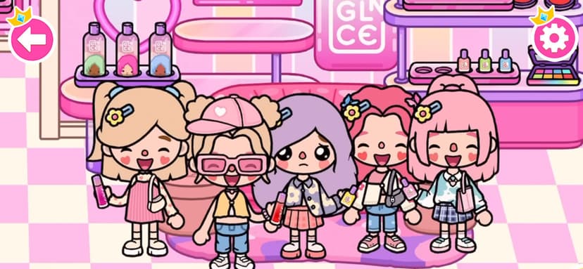 Princess Town Makeup Spa Games screenshot 2 - screenshot