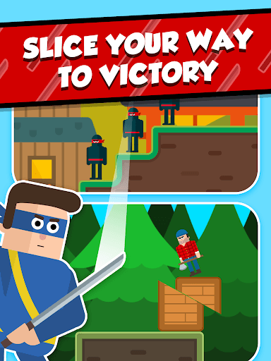 Mr Ninja - Slicey Puzzles screenshot 12 - screenshot