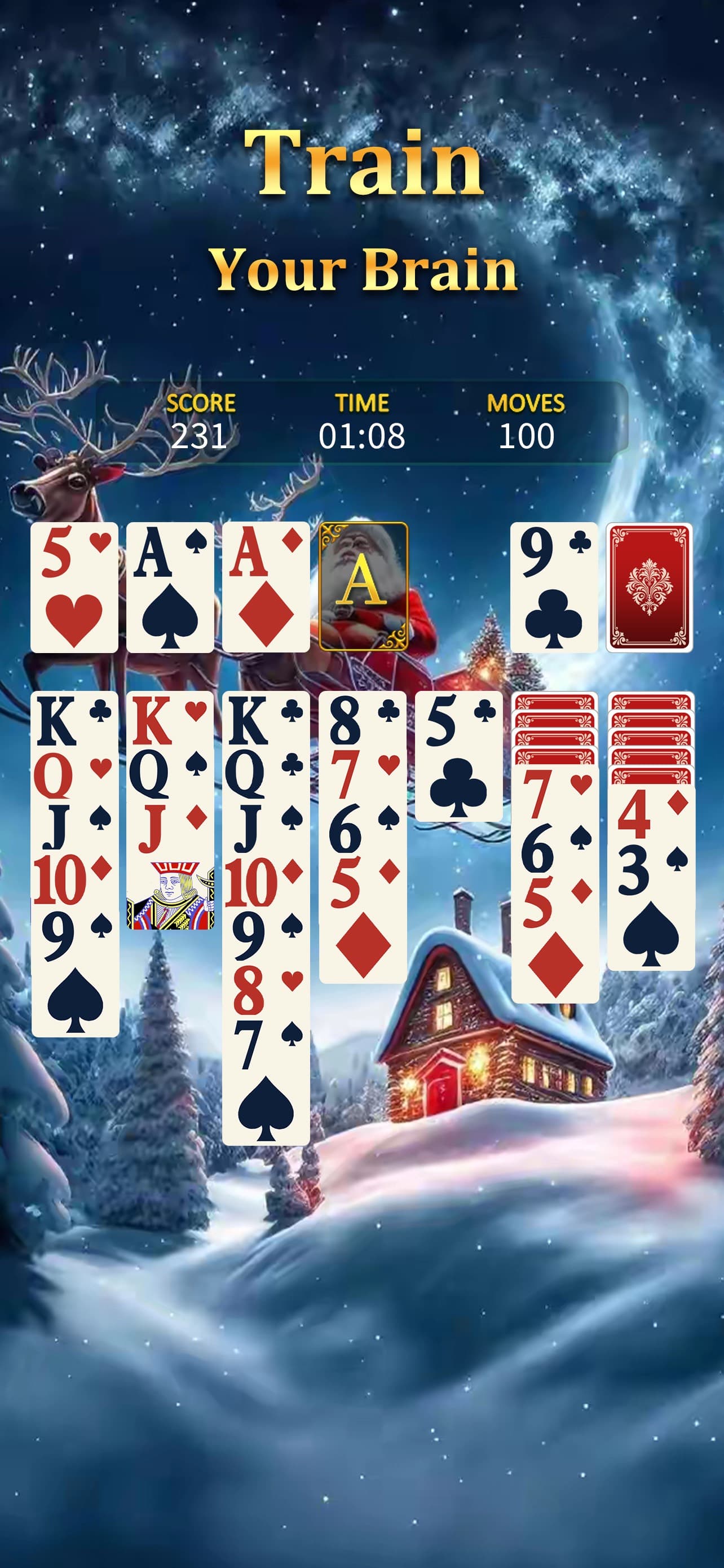 Solitaire Cozy - Big Card screenshot 3 - screenshot