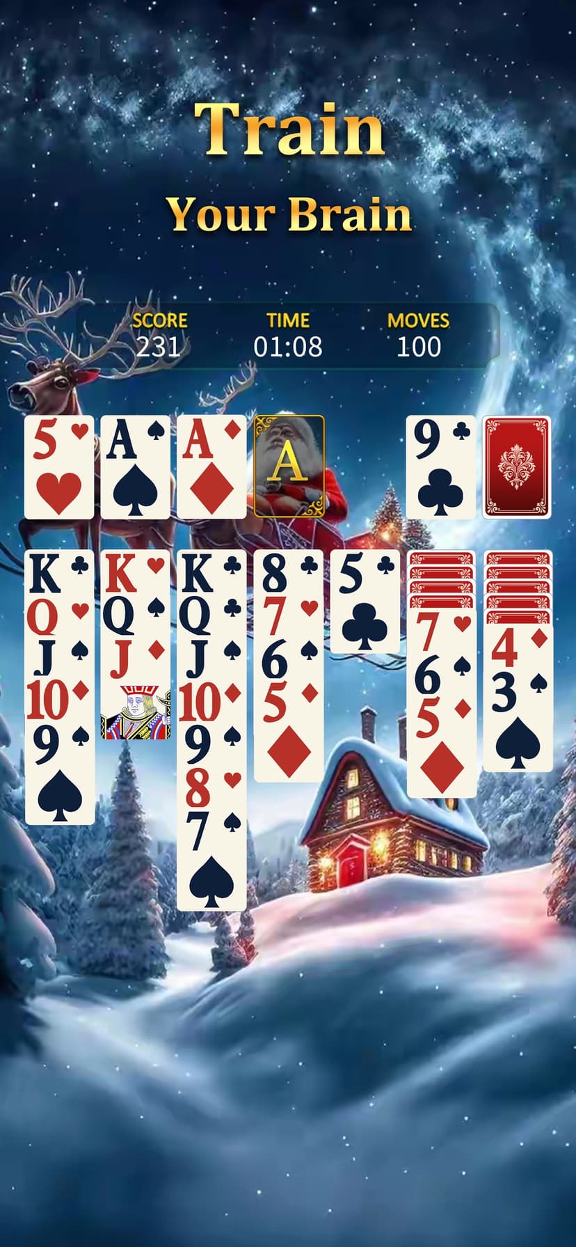 Solitaire Cozy - Big Card screenshot 3 - screenshot