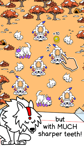 Wolf Evolution: Merge Wild Dog screenshot 2 - screenshot