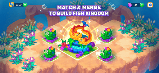 Sea Merge: Fish & Merging Game screenshot 4 - screenshot