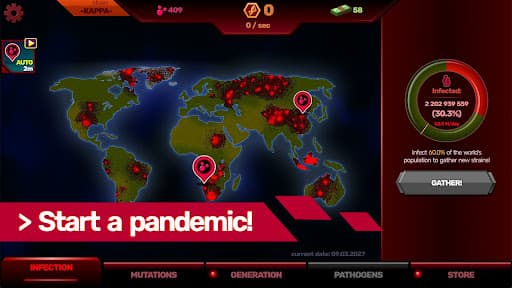 Patient Zero: Plague game screenshot 1 - screenshot