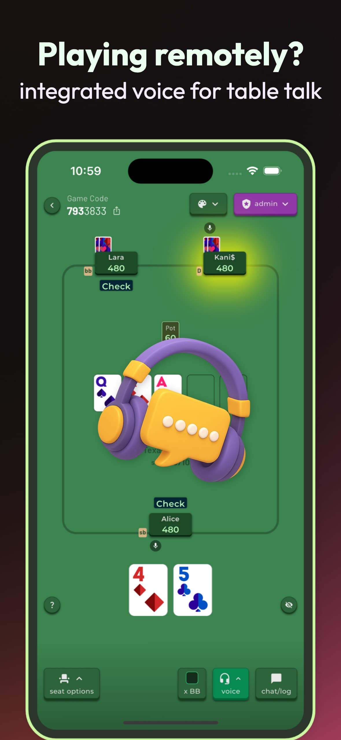 Poker 4 Friends: Chips of Fury screenshot 5 - screenshot