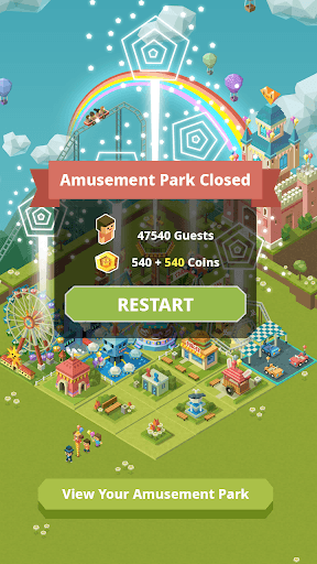 Merge Tycoon: 2048 Theme Park screenshot 6 - screenshot