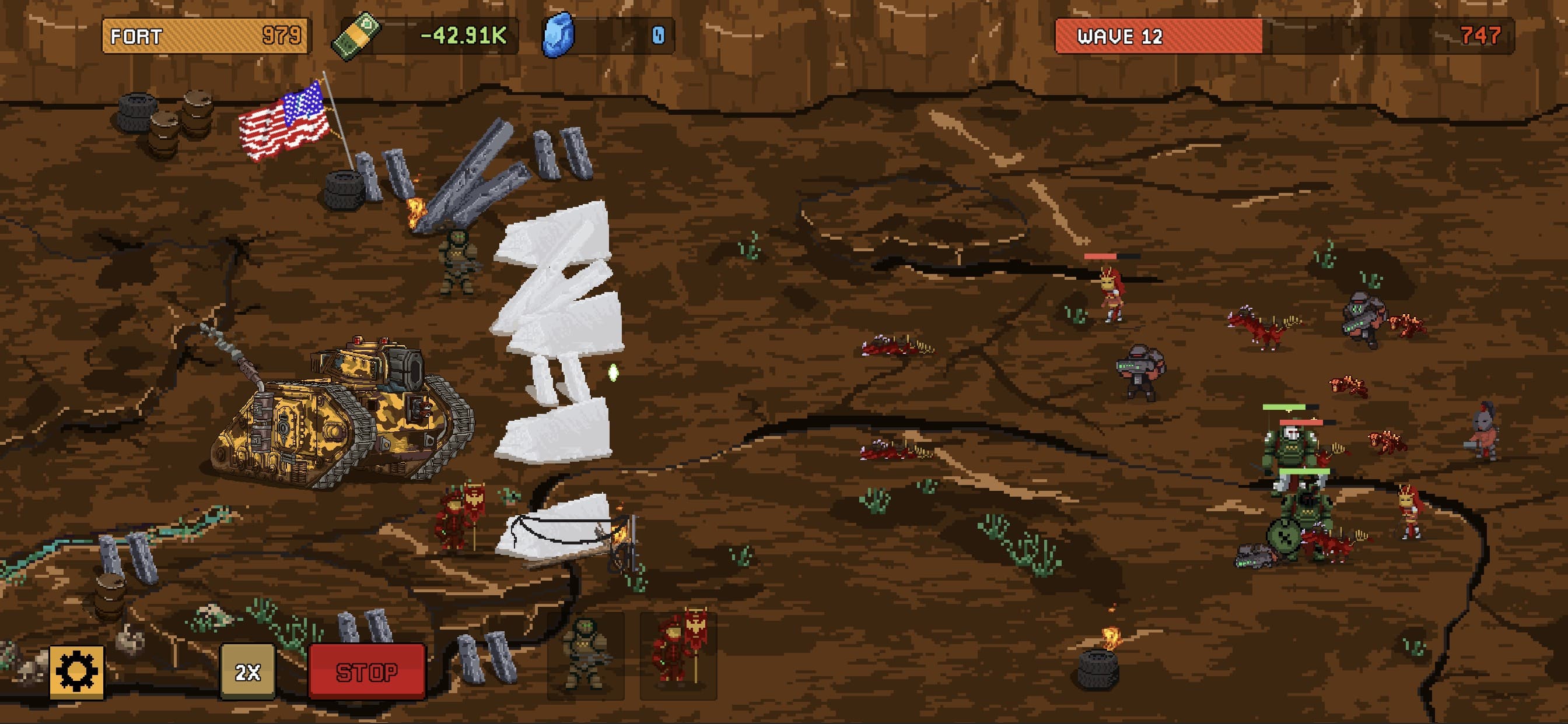 Fortress: Stickman Trenches screenshot 4 - screenshot