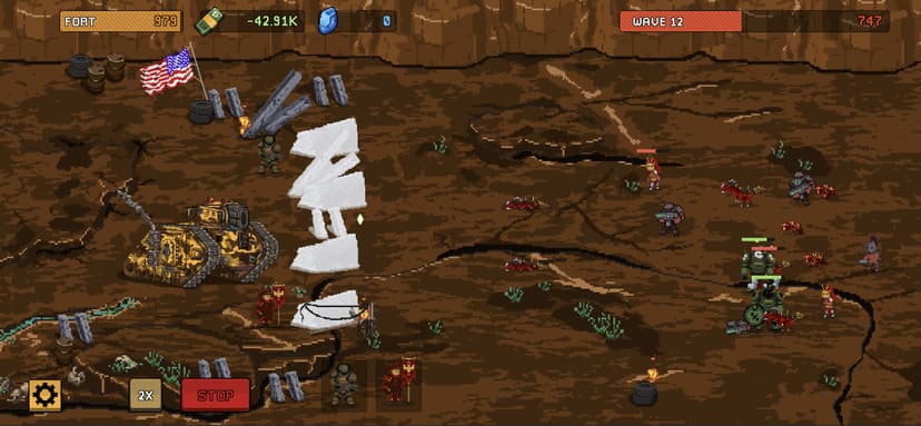 Fortress: Stickman Trenches screenshot 4 - screenshot