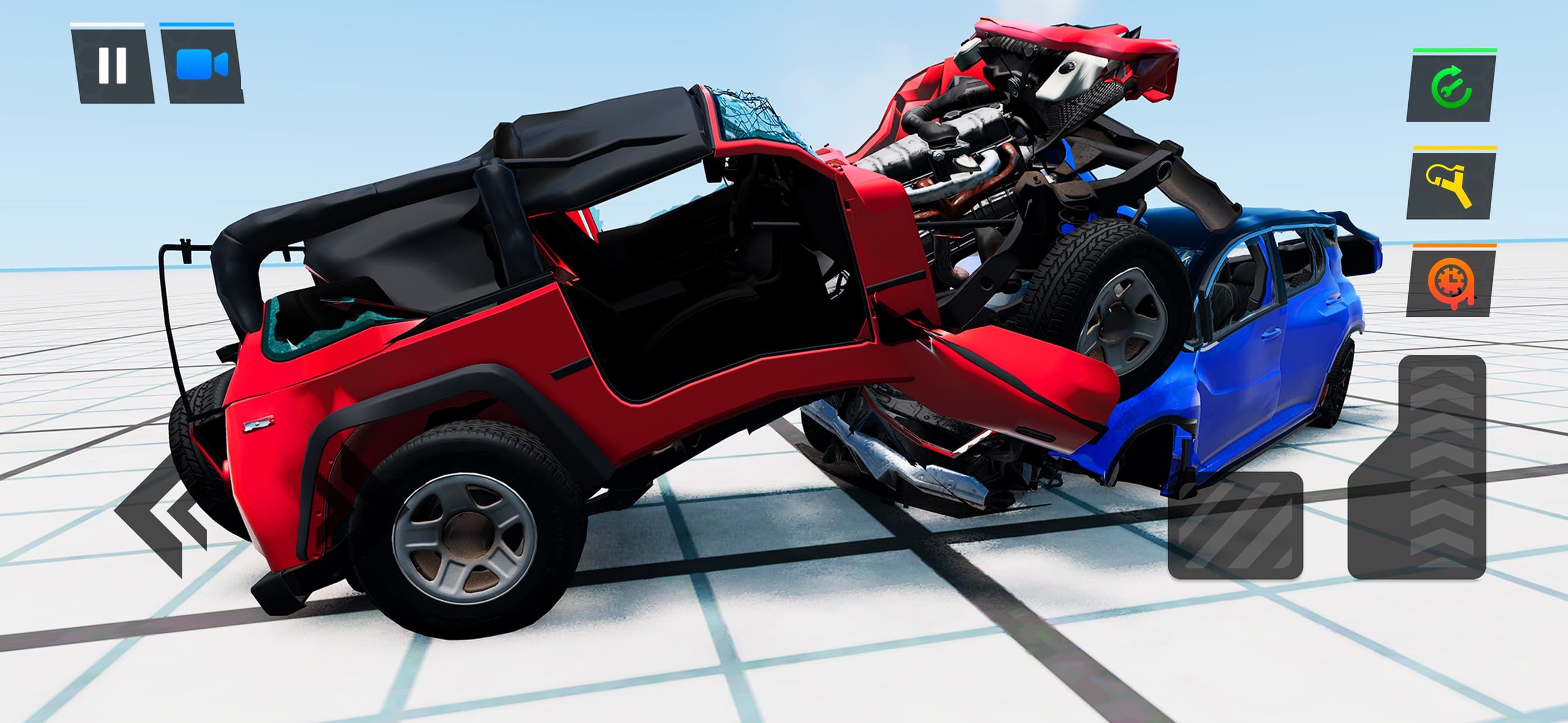 Stunt Car Crash Simulator 3D screenshot 1 - screenshot