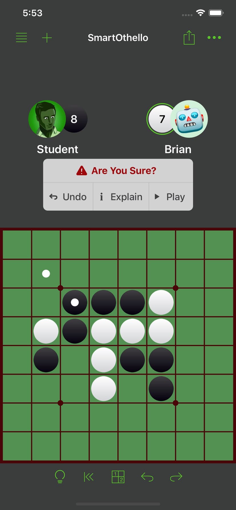 Smart Othello screenshot 3 - screenshot