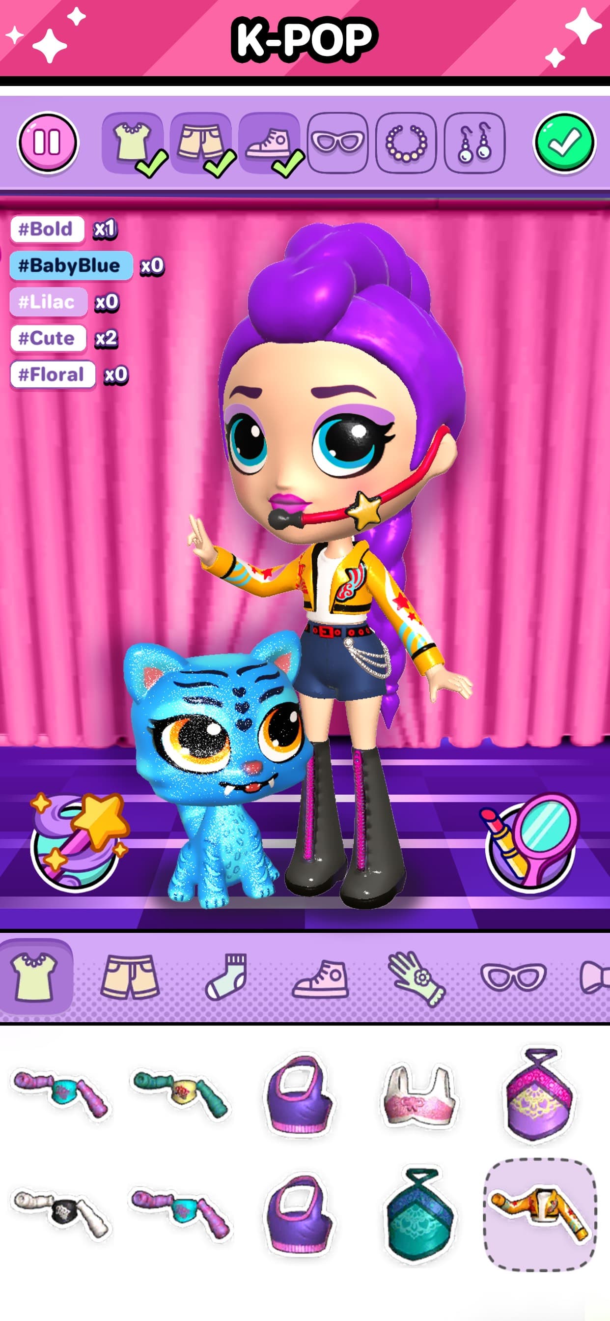Go! Dolliz: Doll Dress Up Game screenshot 1 - screenshot
