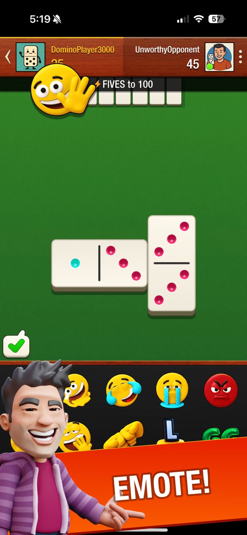 Domino! - Multiplayer Dominoes screenshot 3 - screenshot