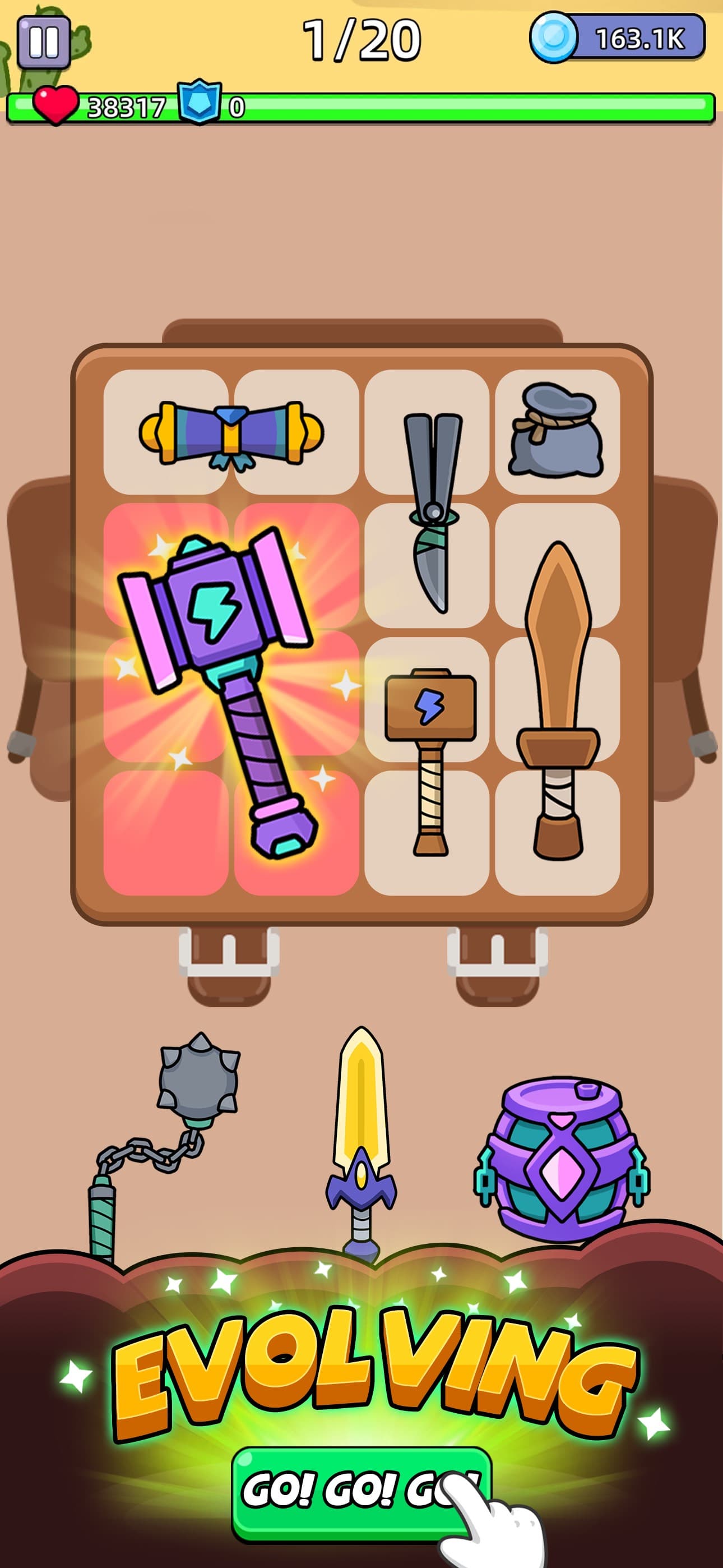 Rumble Bag: backpack battle screenshot 2 - screenshot