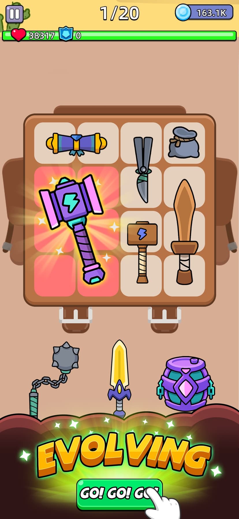 Rumble Bag: backpack battle screenshot 2 - screenshot